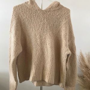 ARITZIA Cashmere Knit Hooded Sweater